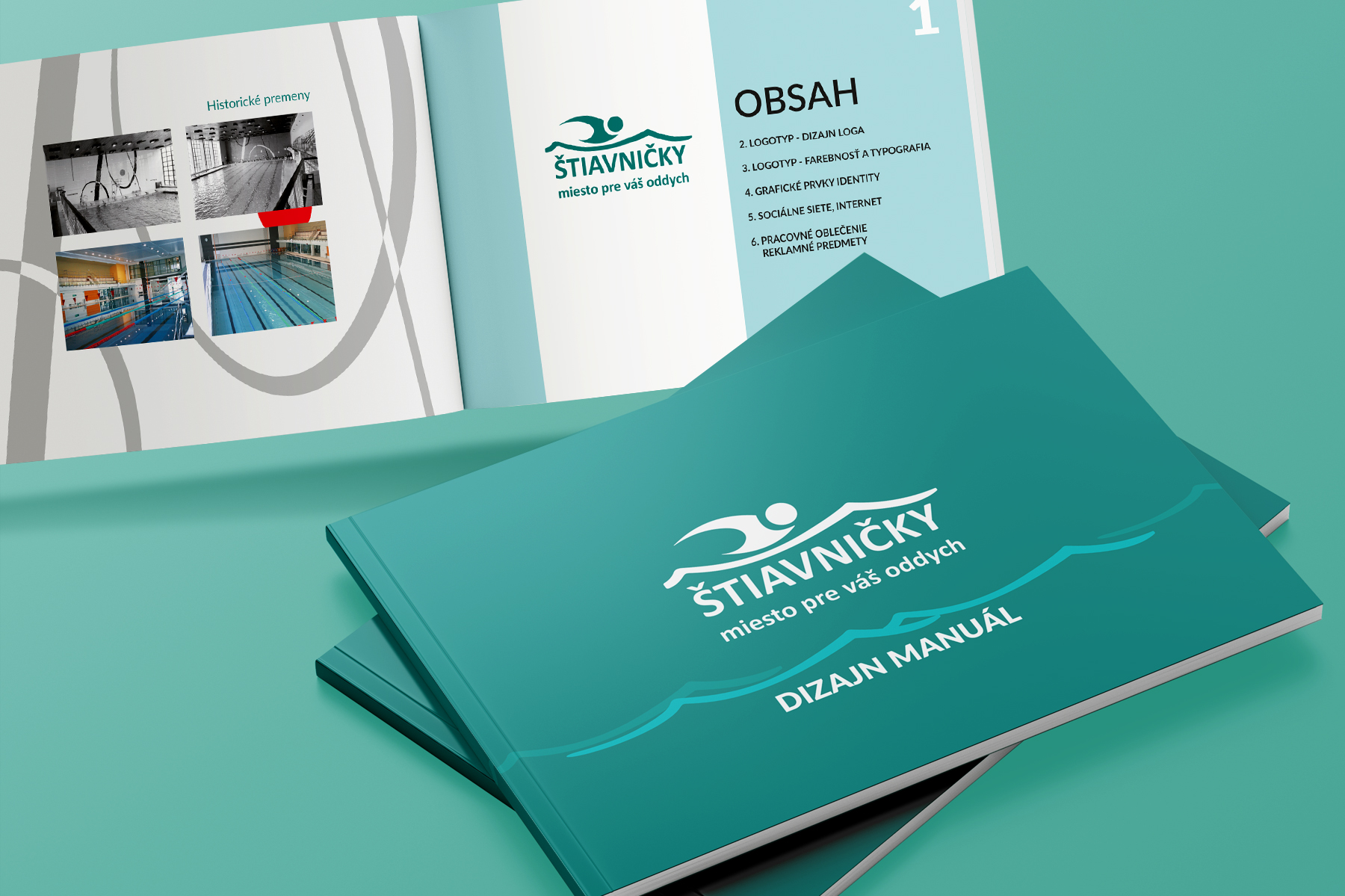 Design manuál Plavárna Štiavničky Banská Bystrica